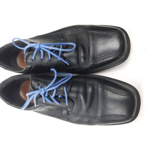 ECCO Men\'s Helsinki Bicycle Toe Leather Shoes Size 42 US 8-8.5 Black main image 7